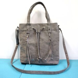 Union Bay Women's Crossbody Shoulder Bag Gray - Medium